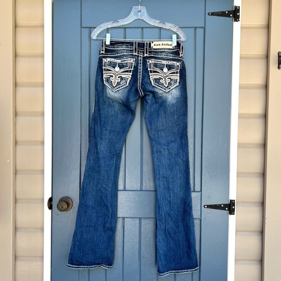 Rock Revival Denim - Rock Revival Boots Jeans with Vintage Fade Women Size 26